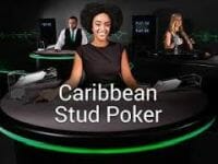 Live Caribbean Stud Poker Logo
