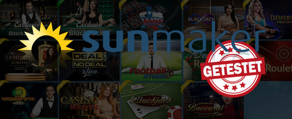 Sunmaker Live Casino Titelbild
