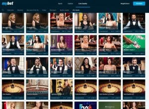 MyBet Livecasino Games